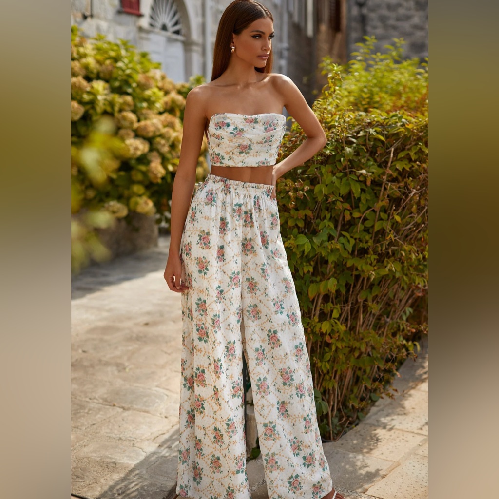 Alamour The Label Floral Samar Set (Just The Pants) Size Small
